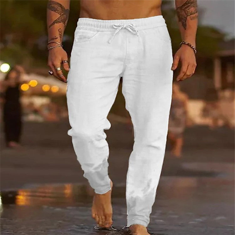 Linen Casual Beach Pants
