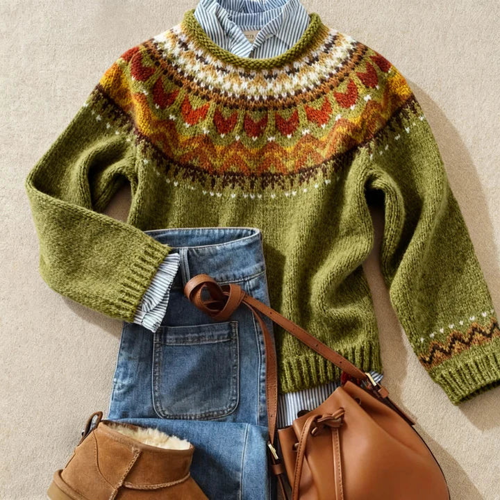 Ardent™ | Classic Vintage Knit Jumper