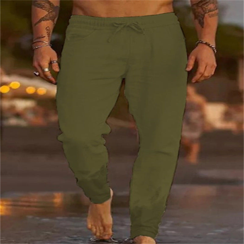 Linen Casual Beach Pants