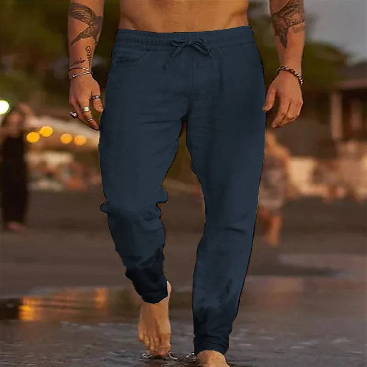 Linen Casual Beach Pants