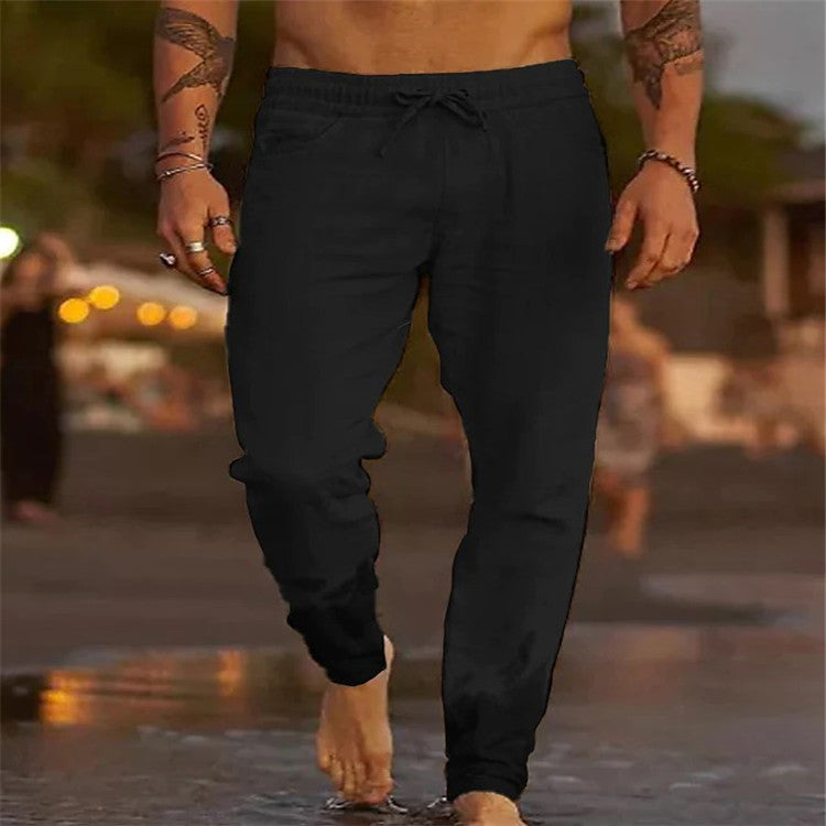 Linen Casual Beach Pants