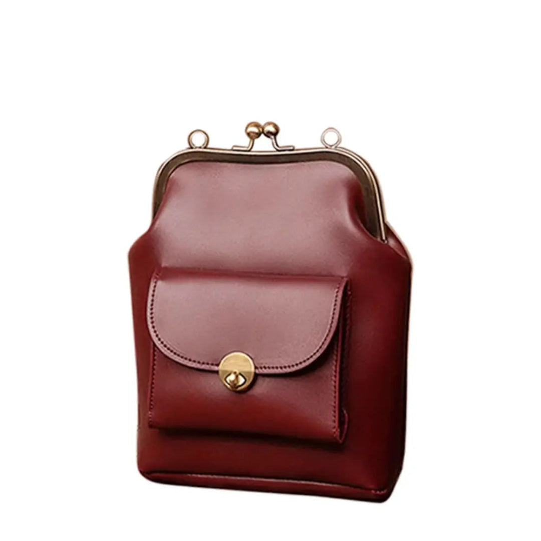 Selmira – Vintage Bag with Kiss-Lock Closure