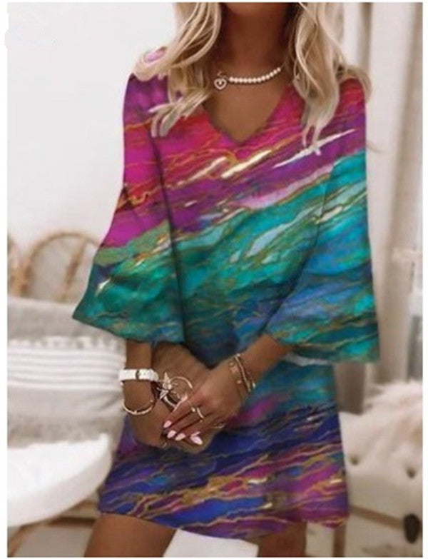 Vivid Vibes Trendy Skirt midi dress