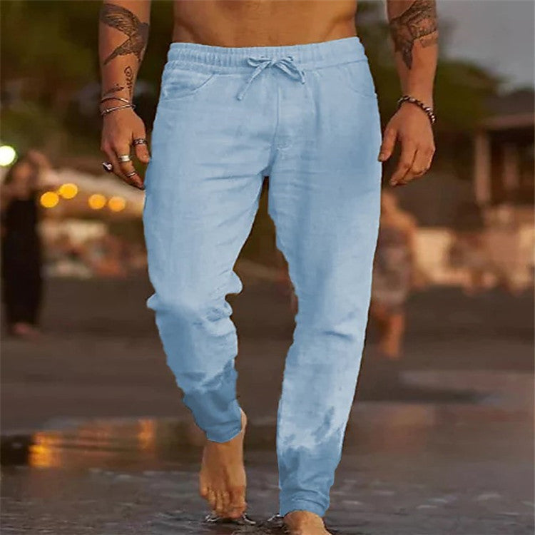 Linen Casual Beach Pants