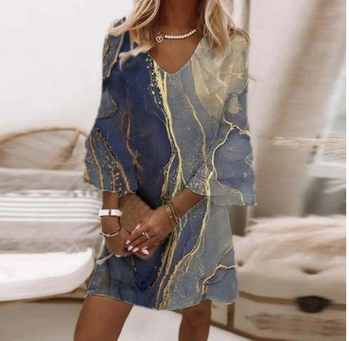 Vivid Vibes Trendy Skirt midi dress
