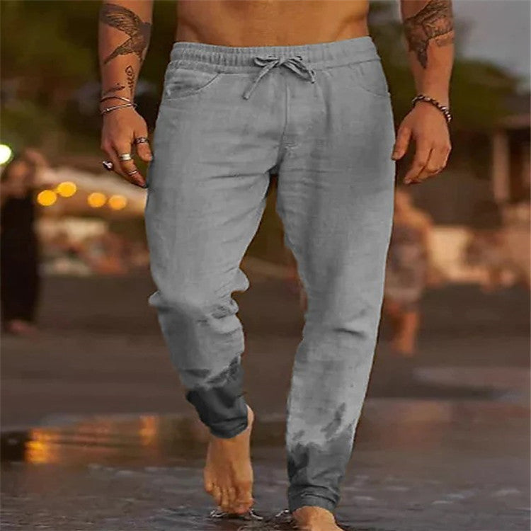 Linen Casual Beach Pants