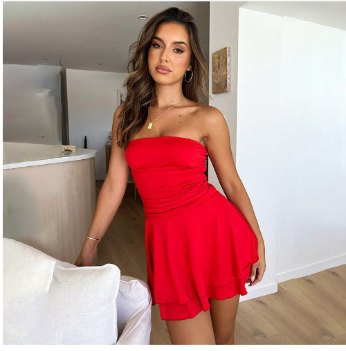 Evonne Strapless Mini Dress