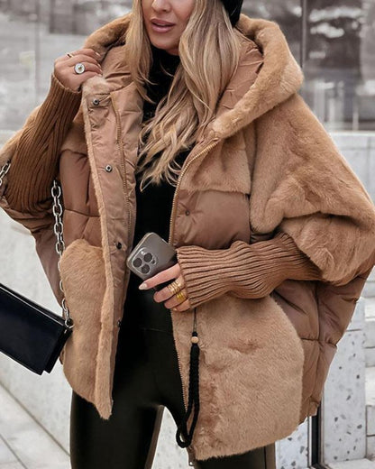 Evie | Cosy Hooded Coat