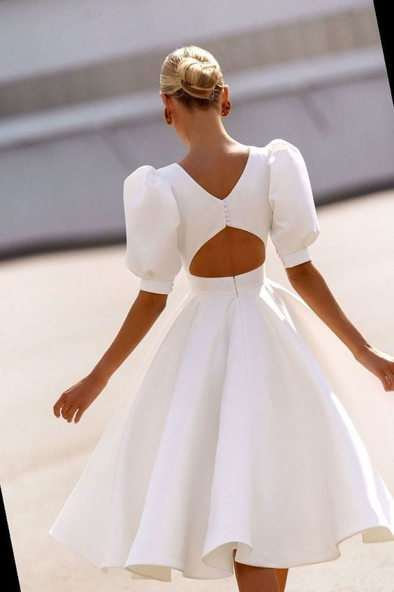 rianna Classique – Timeless White Dress