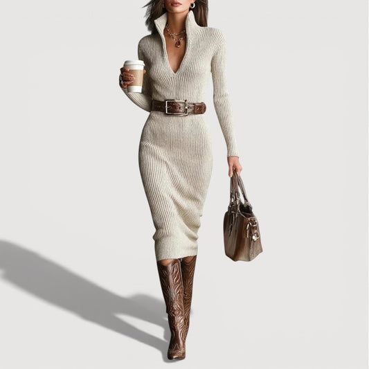 AICEL – ELEGANT MIDI DRESS