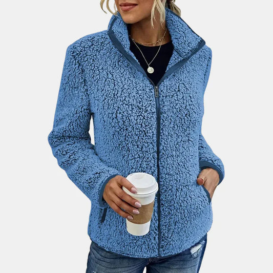 Evie | Elegant Plush Jacket