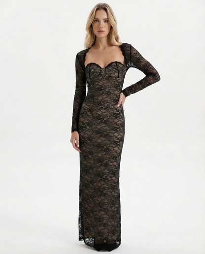 Rose| Lace Muse Maxi