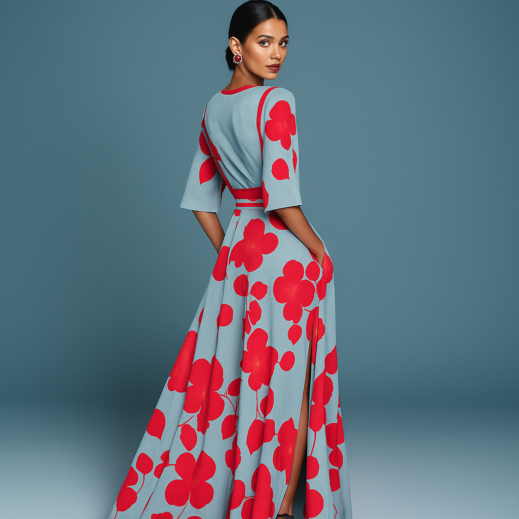 Layla™ | Elegant Viscose Dress