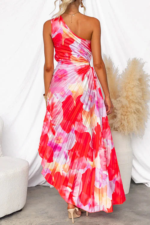 Kacie Light & Flowy Pleated Dress
