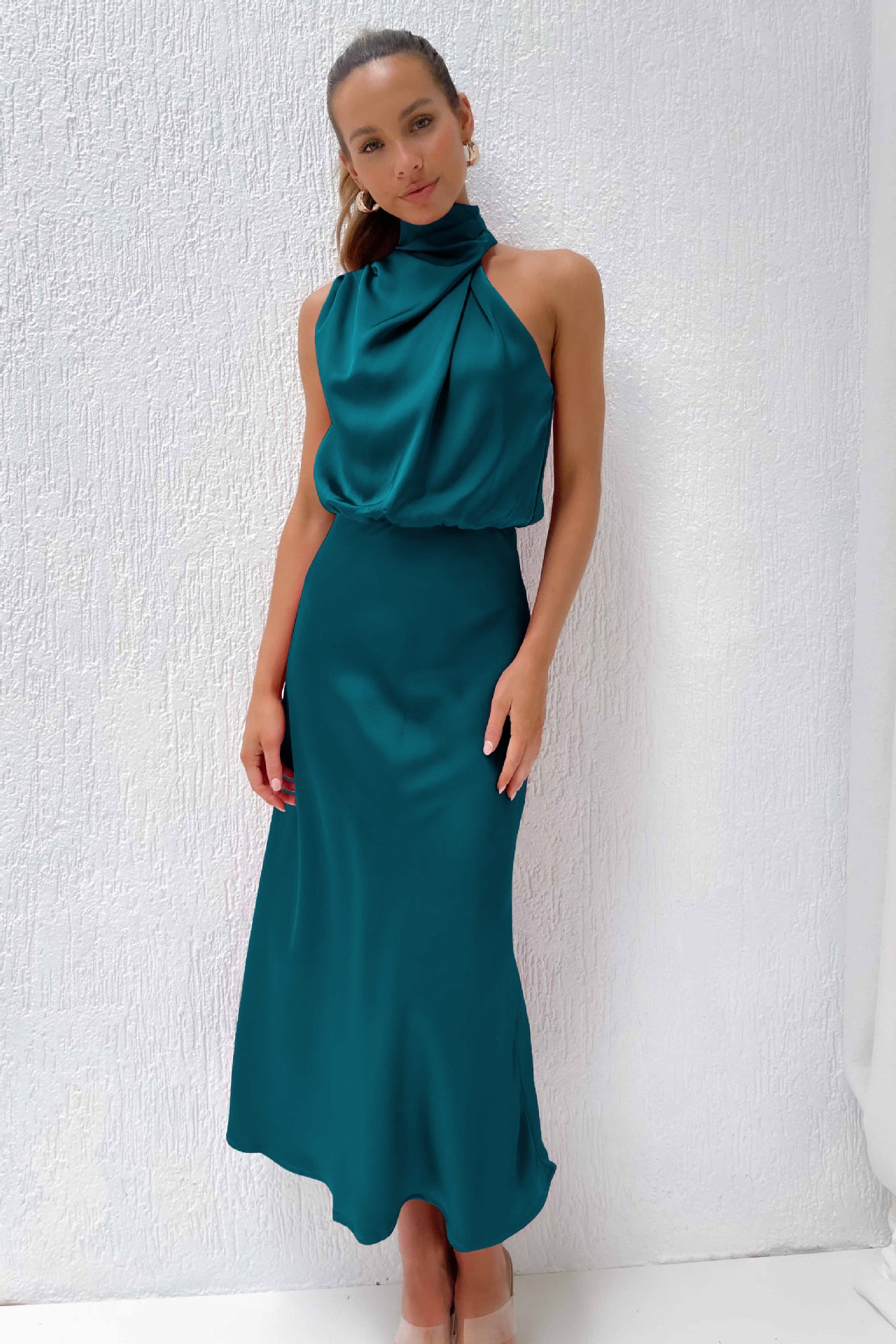 Velora Satin Gown – Pure Elegance, Unmatched Grace