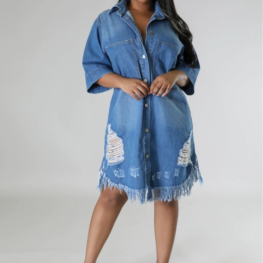 Fashion Denim Dress