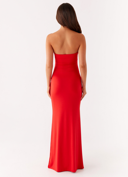 ARIA | Scarlet Bloom Dress