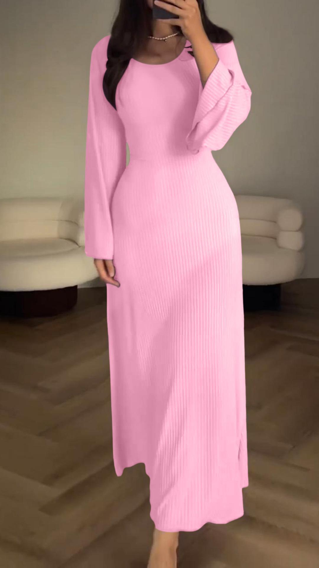 Serenity Knit Tie-Waist Dress