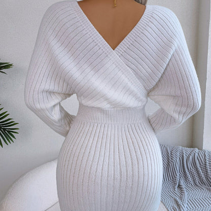 Soft Touch Ribbed Knit Dress