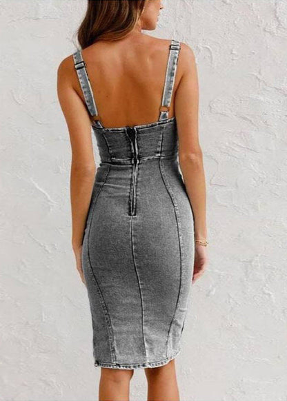 CAVERO DENIM DRESS