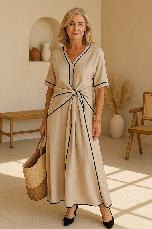 Cassia™ elegant flattering dress