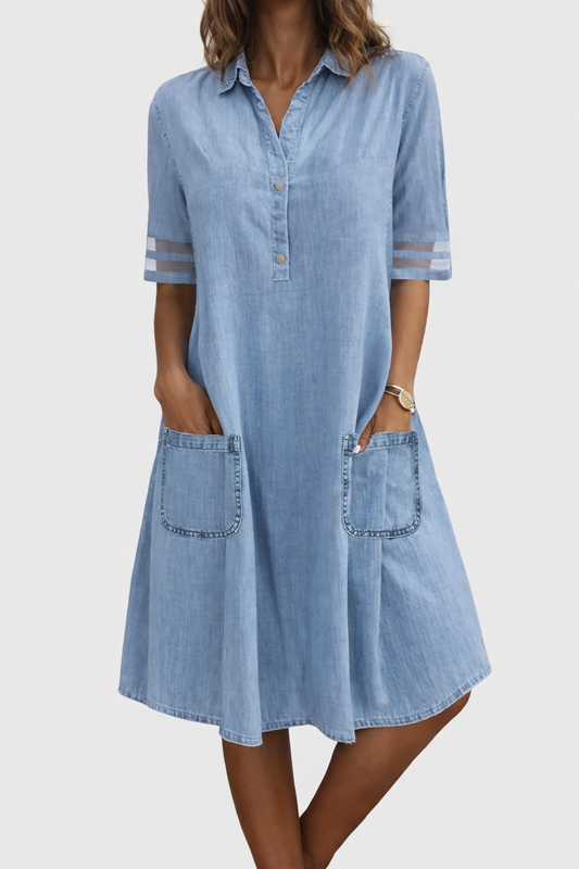 Willow Relaxed Fit Denim Dress