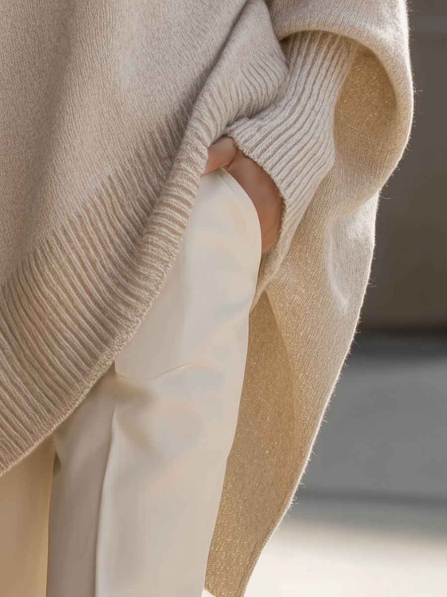 ELODIE™ | Wool-Blend Oversized Jumper