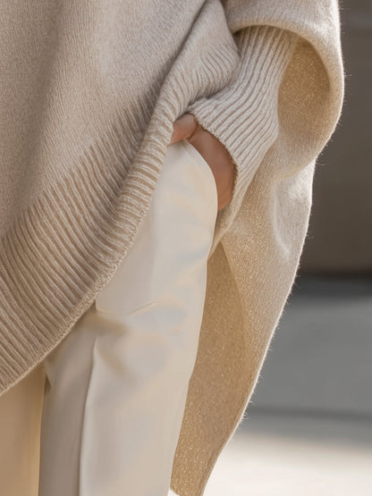 ELODIE™ | Wool-Blend Oversized Jumper