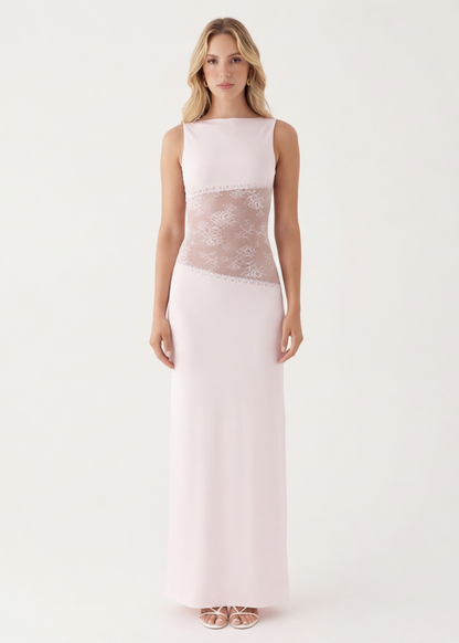 Evangeline| Veil Cut Maxi