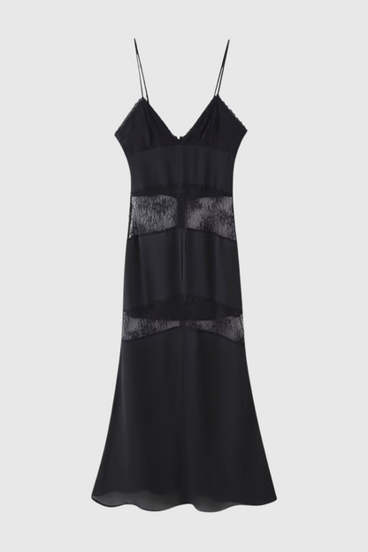 Bernal Lace Cutout Floral Maxi Dress