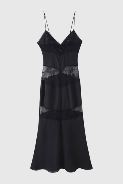 Bernal Lace Cutout Floral Maxi Dress