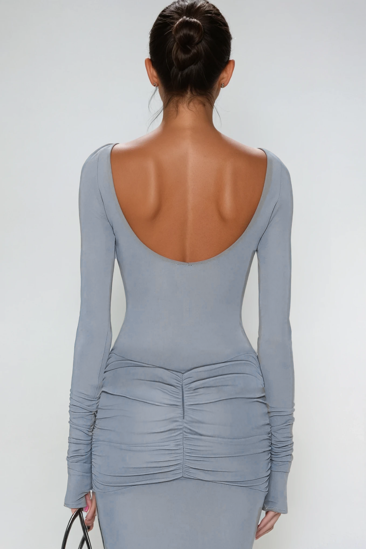 Borys Bow Ruch Maxi Dress