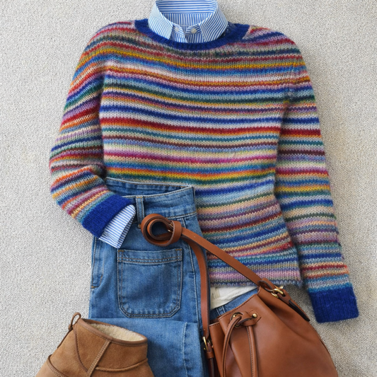Megan™| Heritage Nordic Knit Jumper