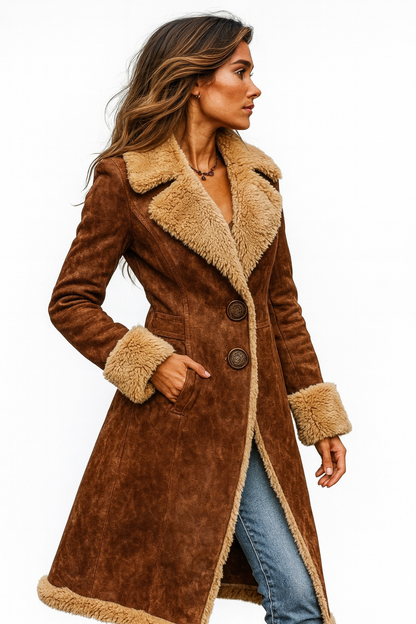 ELISE™ | The Vintage Soft Fur Coat