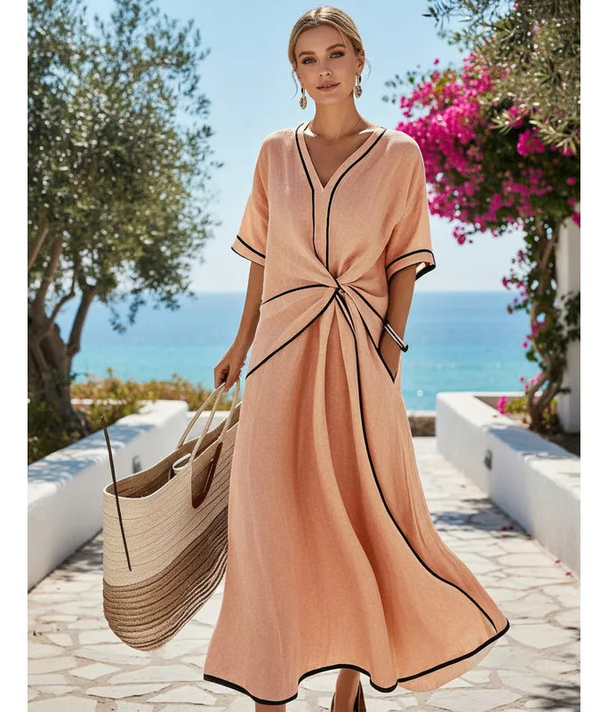 Cassia™ elegant flattering dress