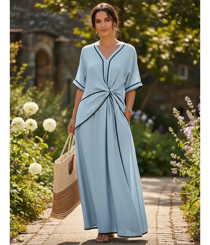 Cassia™ elegant flattering dress