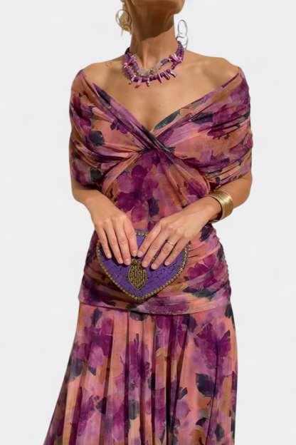 Fiona Maxi Floral Dress