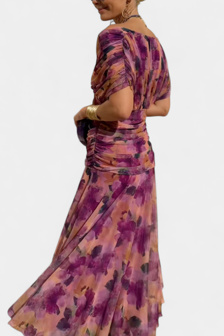 Fiona Maxi Floral Dress