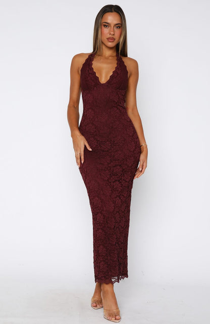 AVERY| Lace Me Maxi Dress