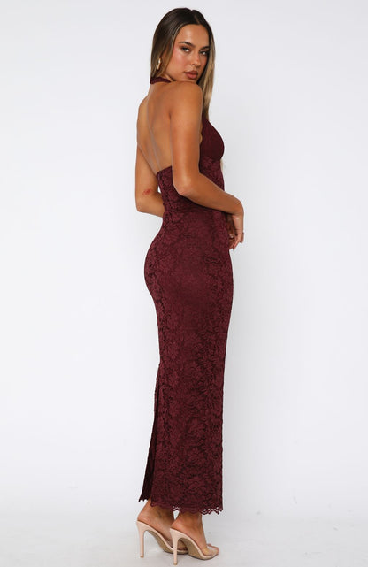 AVERY| Lace Me Maxi Dress