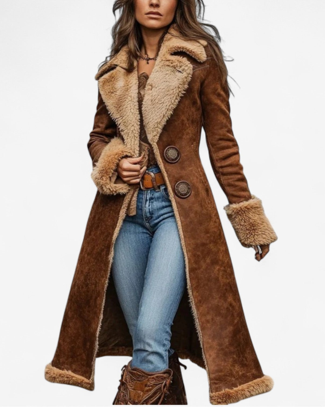 ELISE™ | The Vintage Soft Fur Coat