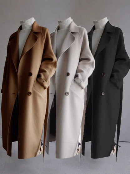 Elisabeth™ | Elegant Warm Wool-Blend Coat