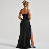 Chic LunaFlair™ Side Slit Dress