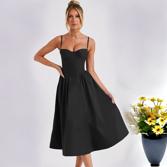 Chic Temptation Backless Sling Dress