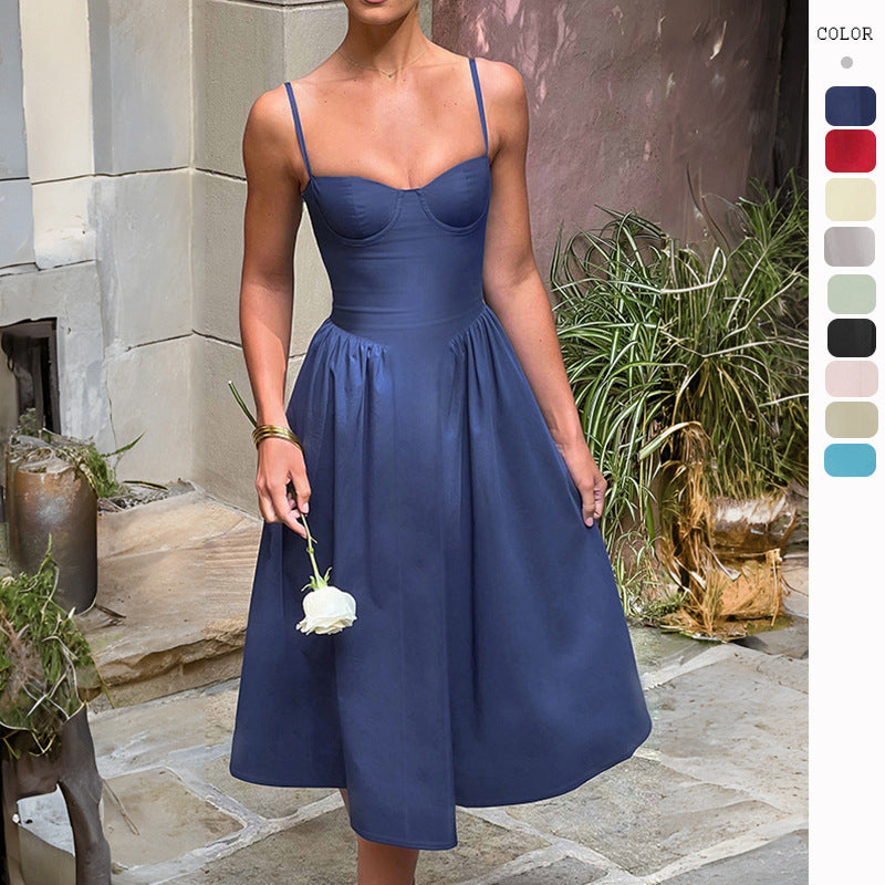 Chic Temptation Backless Sling Dress