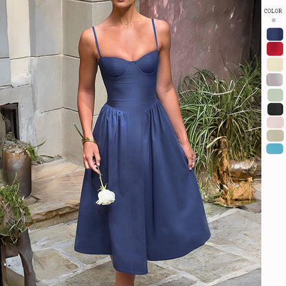 Chic Temptation Backless Sling Dress