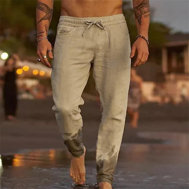 Linen Casual Beach Pants