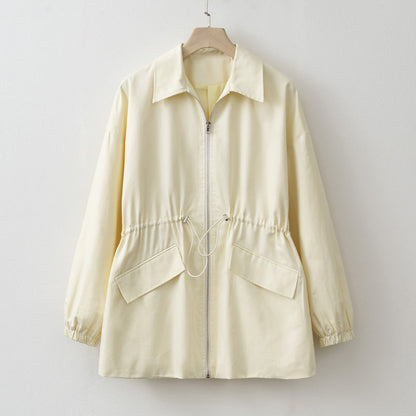 Aurelia™ Adjustable Waistline Zip Jacket