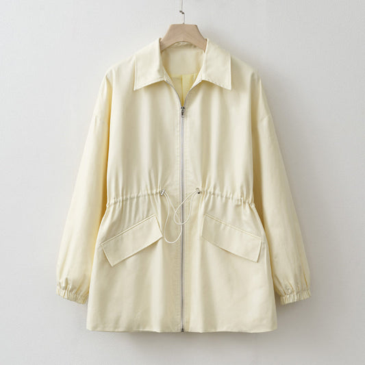 Aurelia™ Adjustable Waistline Zip Jacket