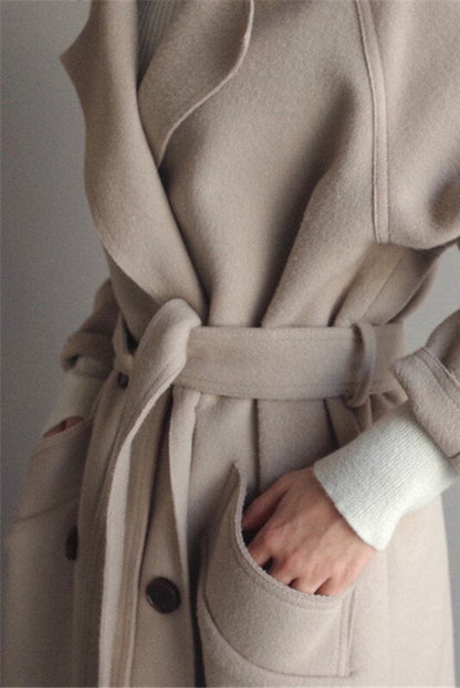 Elisabeth™ | Elegant Warm Wool-Blend Coat